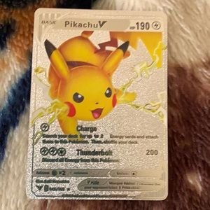 Pokémon card silver.buy 2 pokemon listing get one holo card free.